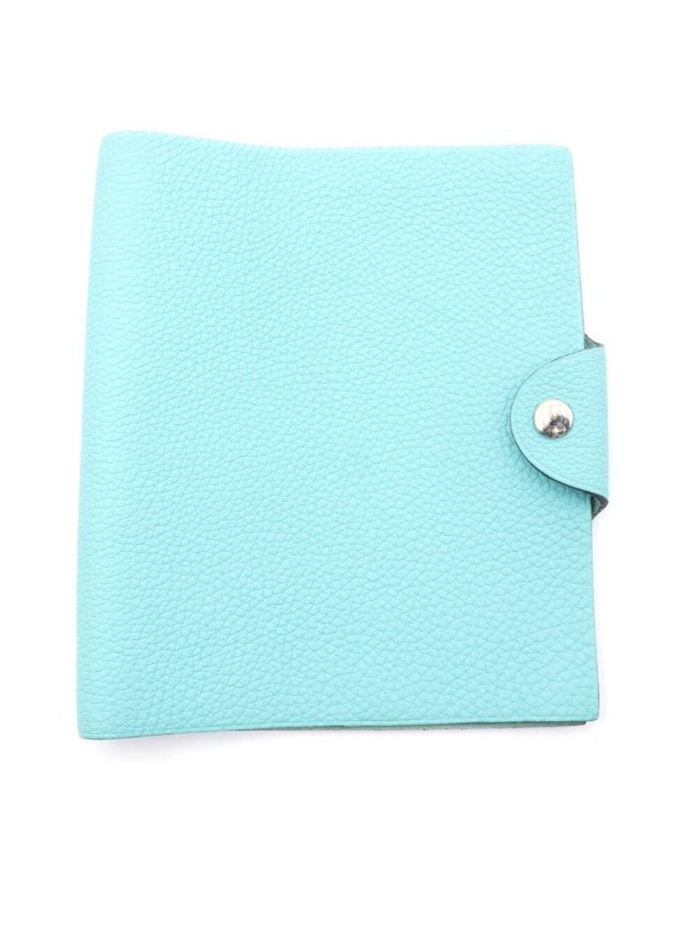 Hermes Ulysse PM Togo Leather Agenda Case Note Cover Blue